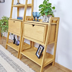 Conjunto Estante Pipa 3 Prat Com Nicho Com Porta Em Madeira M