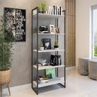 Conjunto Estantes Atena Branco Preto