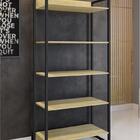Conjunto Estantes Atena Natura Preto