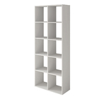 Conjunto Estantes Lavanderia Branca Spaceo KUB