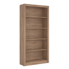 Conjunto Estantes Livreiros Office Baker Nogal