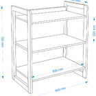 Conjunto Estantes Multiuso Colorê Infantil Multicores