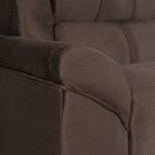 Conjunto Estofado 2 E 3 Lugares Cordoba Marrom