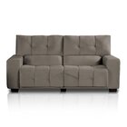 Conjunto Estofado 3 E 2 Lugares Le Mans Platinum Tabaco