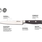 Conjunto Facas 3pcs Infinity, Legumes, Cozinha E Chef