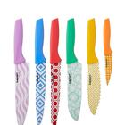 Conjunto Facas Cuisinart Colors Protetor Lamina 12 Pç