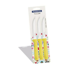 Conjunto Facas Inox 3 Peças Tulum