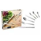 Conjunto Faqueiro Inox 42 Peças Monobloco Richwell Euro Home