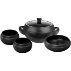 Conjunto Feijoada 4 Peças - Ceraflame - Preto