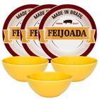 Conjunto Feijoada Premium 6 Peças Oxford