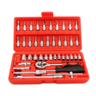 Conjunto Ferramentas Socket 1/4 46 Pçs Taiwans Qualitytools