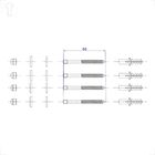 Conjunto Fixação Tanques Deca - Ft1101