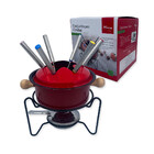 Conjunto Fondue 10 Peças Carne Chocolate Jantar Romântico Ver