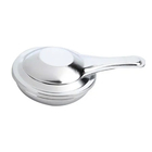 Conjunto Fondue Inox 10 Peças Fogareiro Panela Chocolate Quei