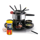 Conjunto Fondue Lugano 18 Peças Kit Presente + 8 Acendedores