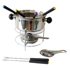 Conjunto Fondue Pequeno 10 Pçs Inox - Casita