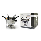 Conjunto Fondue Pequeno 10 Pçs Inox - Casita