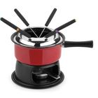 Conjunto Fondue Vermelho 1,4 L Com 6 Garfos - Forma Inox