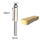 Conjunto Fresa Reta Rolamento Haste 6mm Rebaixo / Formica