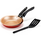 Conjunto Frigideiras Francesa Antiaderente Sem Tampa 18cm E 2