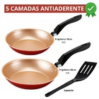 Conjunto Frigideiras Francesa Antiaderente Sem Tampa 18cm E 2