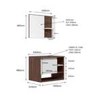 Conjunto Gabinete Armário Para Banheiro França