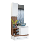 Conjunto Gabinete Armário Para Banheiro Ravenna Amêndoa