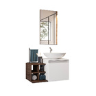 Conjunto Gabinete Armário Para Banheiro Roma