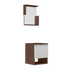 Conjunto Gabinete Armário Para Banheiro Suécia
