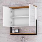 Conjunto Gabinete Com Espelheira E Cuba 60 Cm Para Banheiro B