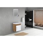 Conjunto Gabinete De Banheiro Suspenso 39cm 1 Porta Com Cuba