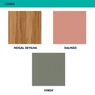 Conjunto Gabinete E Armário Inspira Design 100cm Verde