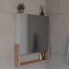 Conjunto Gabinete E Armário Inspira Design 80cm Salmão