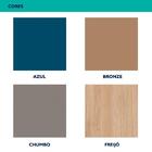 Conjunto Gabinete E Armário Inspira Design 80cm Salmão