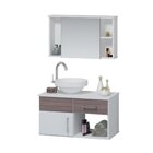 Conjunto Gabinete Para Banheiro Com Cuba E Espelheira Stilo