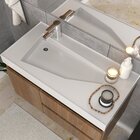 Conjunto Gabinete Para Banheiro Com Espelheira Califórnia 80