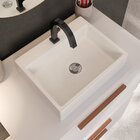 Conjunto Gabinete Para Banheiro Com Rodizio, Com Cuba De Sobr