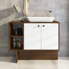 Conjunto Gabinete Para Banheiro E Cachepô