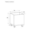 Conjunto Gabinete Para Banheiro E Cachepô