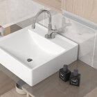 Conjunto Gabinete Polo 60cm Branco Preto