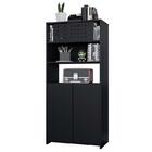 Conjunto Gamer Pixel Armário Alto E Mesa Para Computador - Pr