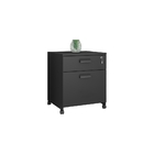 Conjunto Gaveteiro E Balcão Bucky Preto