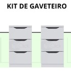 Conjunto Gaveteiro Para Empresa Moderna