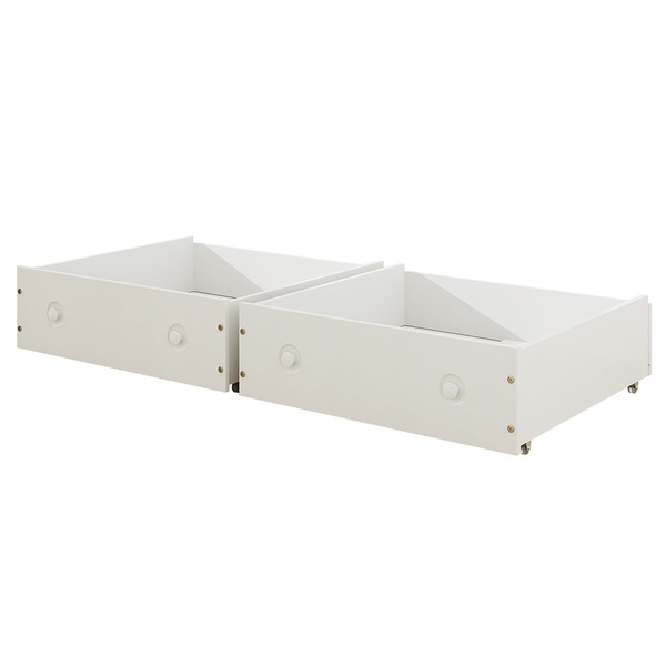 Conjunto Gavetões Para Beliche Exclusive Branco Laca - Casate