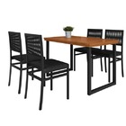 Conjunto Gourmet 4 Cadeiras 1,20x0,75m Barcelona Paonanda