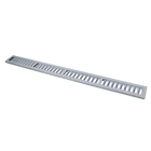 Conjunto Grelha 15x100cm Alumínio Branco GDA