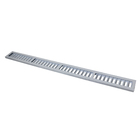Conjunto Grelha 15x50cm Alumínio Branco GDA