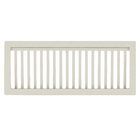 Conjunto Grelha e Porta Grelha para Veículos leves com Média Vazão de Alumínio 20x50cm Bege LG Mais