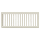 Conjunto Grelha e Porta Grelha para Veículos leves com Média Vazão de Alumínio 20x50cm Bege LG Mais