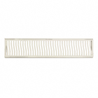 Conjunto Grelha Alumínio Areia 20x100cm Costa Navarro